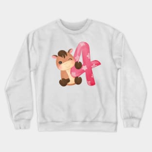 Number 4 Crewneck Sweatshirt